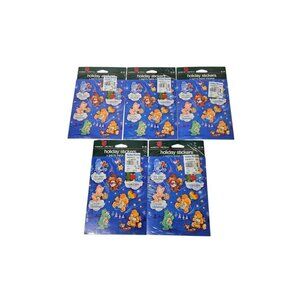Vintage Care Bears Holiday Stickers American Greetings 5 Packs - 4 Sheets Each